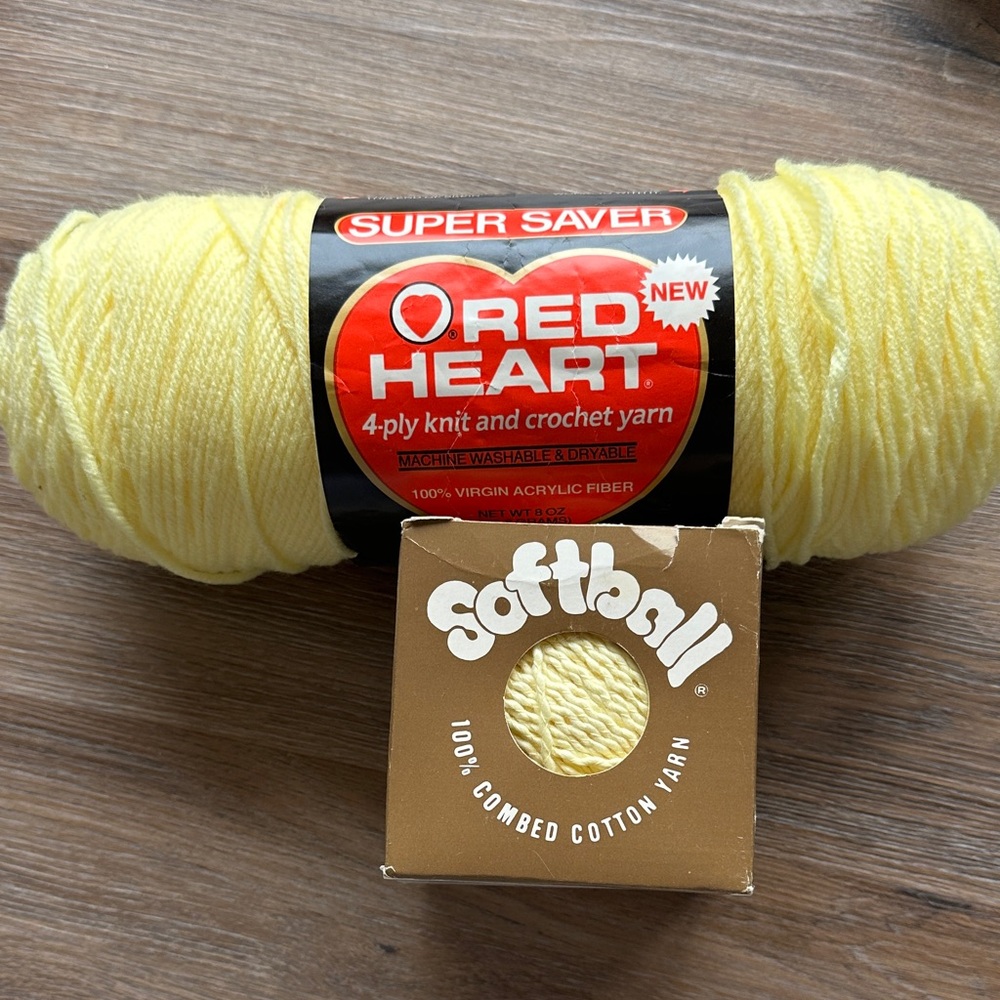 Yellow Yarn Bundle